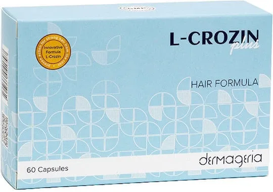 Dermageria L-Crozin Plus Hair Formula & Nail Formula Supliment Alimentar Special 60 capace — preț și oferte