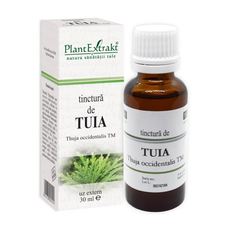 Tinctura de Tuia, 30 ml, Plant Extrakt PLANTEXTRAKT — preț și oferte