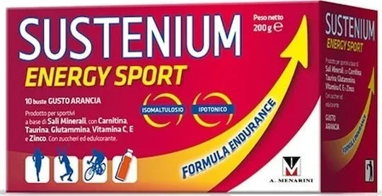 Menarini Sustenium Energy Sport Supliment Alimentar Special 10 pliculețe Portocaliu — preț și oferte