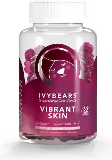 IvyBears Vibrant Skin Supliment Alimentar Special 60 bomboane de jeleu Afine — preț și oferte