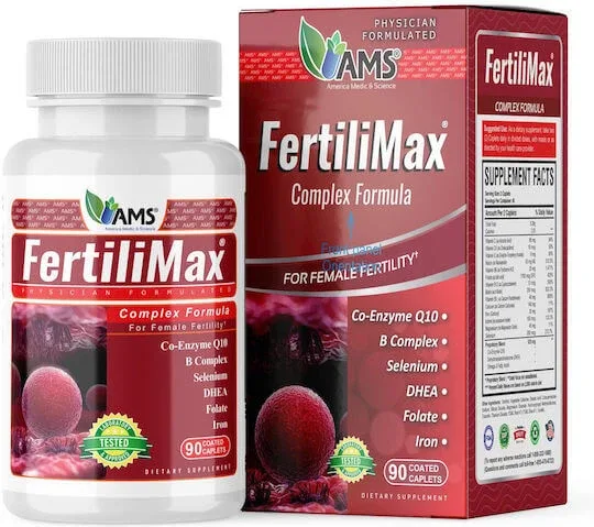 AMS Fertilimax Supliment pentru Sarcină 90 file — preț și oferte