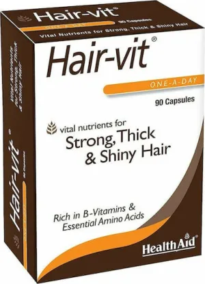 Health Aid Hair-Vit Supliment Alimentar Special 90 capace