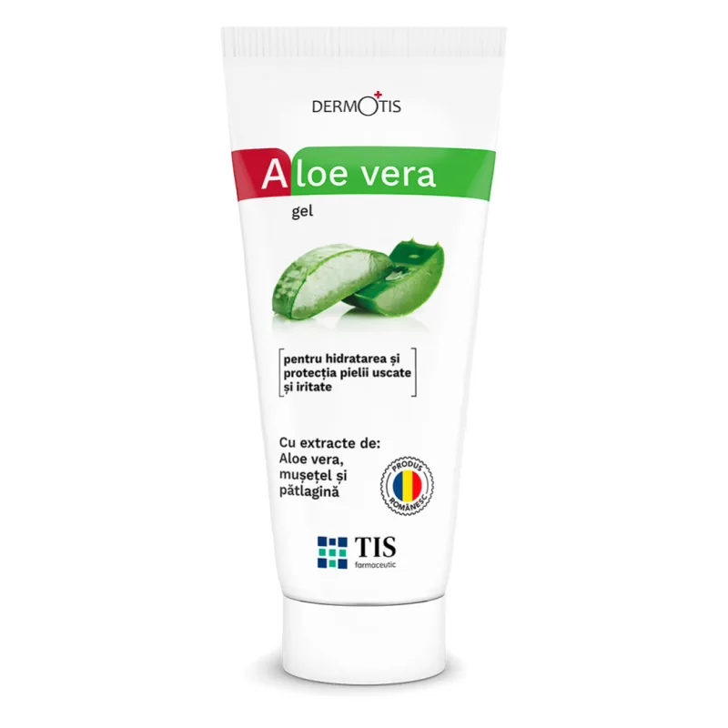 Gel Aloe Vera DermoTis, 100ml, Tis Farmaceutic — preț și oferte