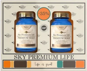 Sky Premium Life Premium Male Supliment Alimentar Special 2 x 30 tablete