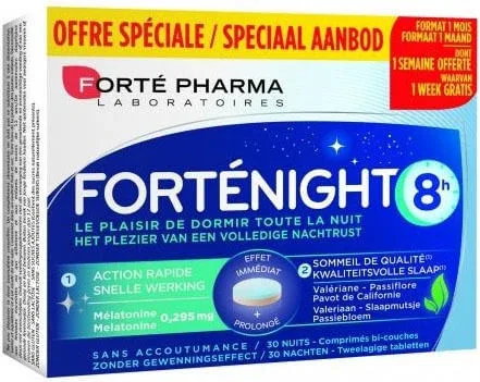 Forte Pharma Fortenuit 8h Supliment pentru Somn 30 file — preț și oferte