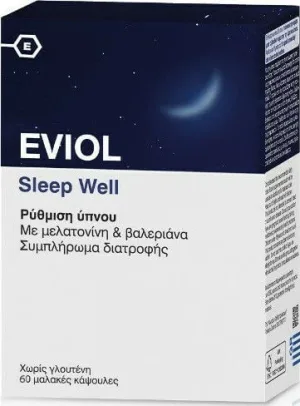 Eviol Sleep Well Supliment pentru Somn 60 softgels