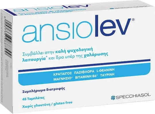 Specchiasol Ansiolev Supliment pentru Anxietate 45 file — preț și oferte