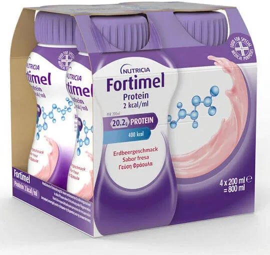 Nutricia Extra 2 Kcal Supliment Alimentar Special 4 x 50ml Căpșună — preț și oferte
