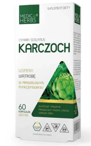 Anghinare 600 mg, 60 capsule Medica Herbs