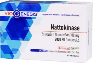 Viogenesis Nattokinase 100mg 30 capsule veget