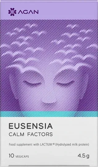 Agan Eusensia Calm Factors Supliment pentru Anxietate 10 capsule veget — preț și oferte