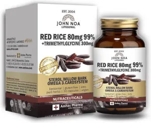 John Noa Liposomal Red Rice 80mg Supliment Alimentar Special 30 capsule veget