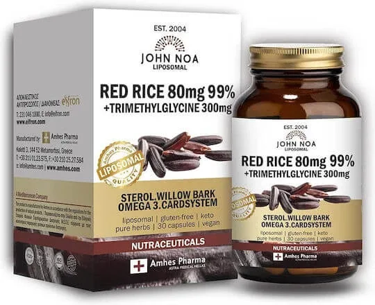 John Noa Liposomal Red Rice 80mg Supliment Alimentar Special 30 capsule veget — preț și oferte