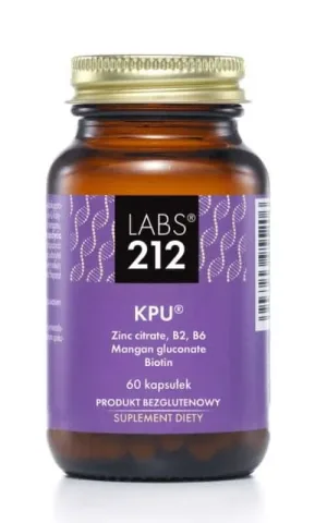 Labs212 KPU (zinc, biotină, B2, B6, mangan) 60 capsule
