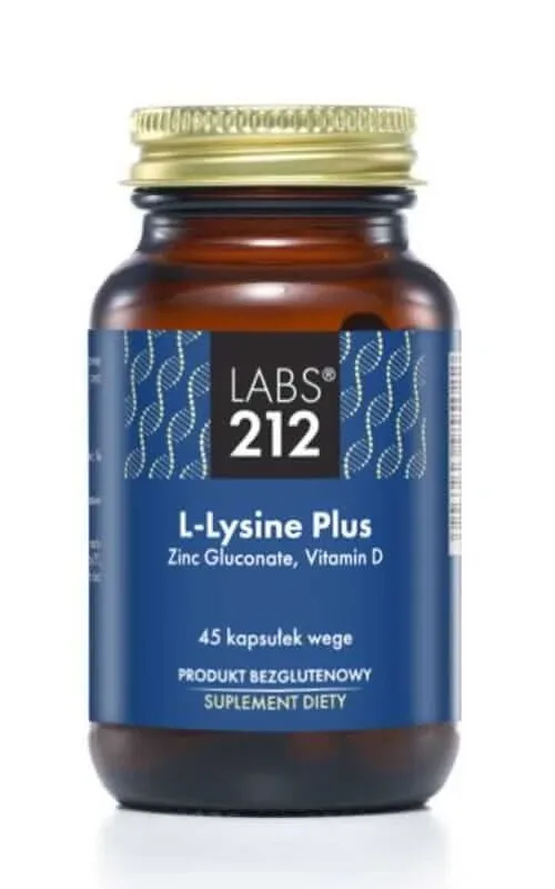 Labs212 L-lizină Lizină Plus 45 caps — preț și oferte