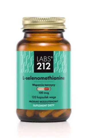 Labs212 L-Selenometionină Seleniu (seleniu în formă activă) 120 caps