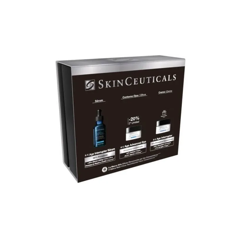 Skinceuticals cofre age interrupter serum 30 ml age advanced eye 15 ml — preț și oferte