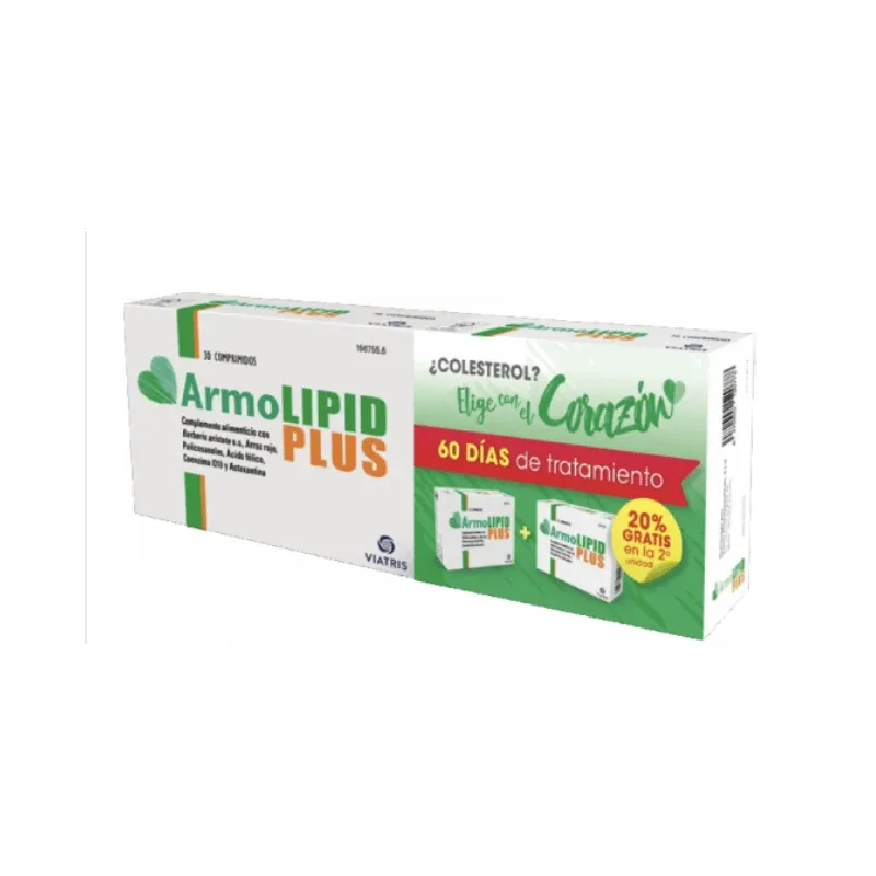Armolipid Plus DUPLO 2x30 comprimate VIATRIS — preț și oferte