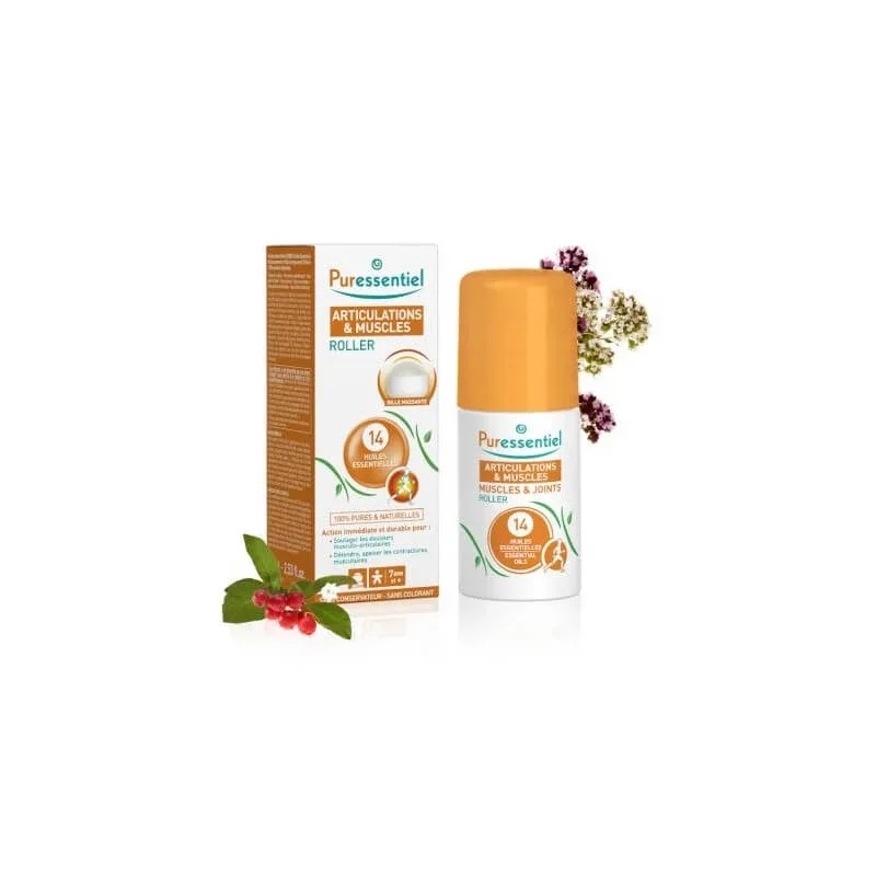 Puressentiel joints and muscles roller 14 essential oils 75 ml — preț și oferte
