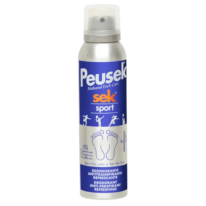 peusek-sek-sport-spray-deodorant pentru picioare-1-pachet-150-ml — preț și oferte