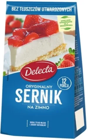 Delecta Instant Cheesecake Original 154 g (Expiry date ...