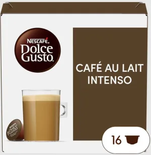 Nescafe Dolce Gusto Cafe Au Lait Intenso, cafea în ...