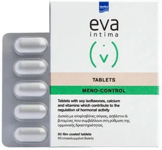 InterMed Eva Intima Tablets Meno-Control Supliment pentru Menopauză 90 file — preț și oferte