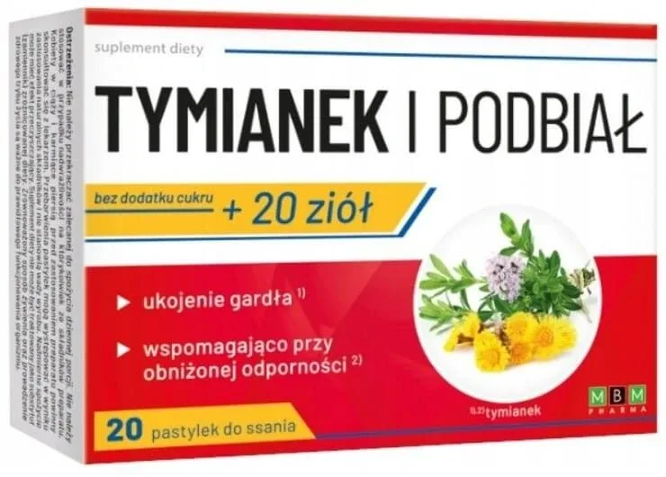 MBM Cimbru și tătăneasă 20 de pastiluțe — preț și oferte