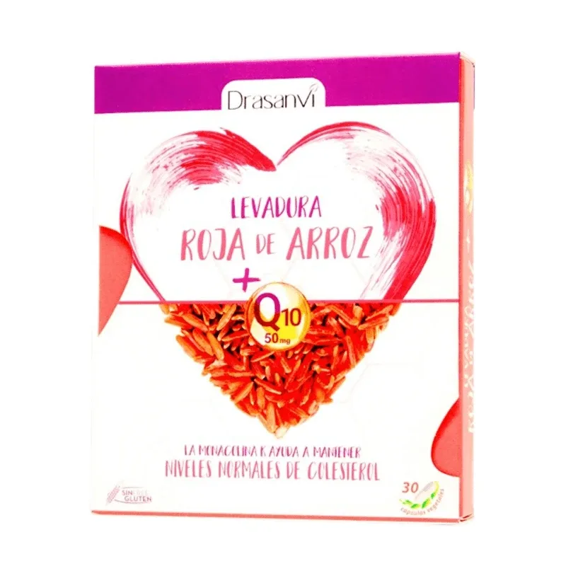 Drojdie de orez +Q10 30Cap Drasanvi — preț și oferte