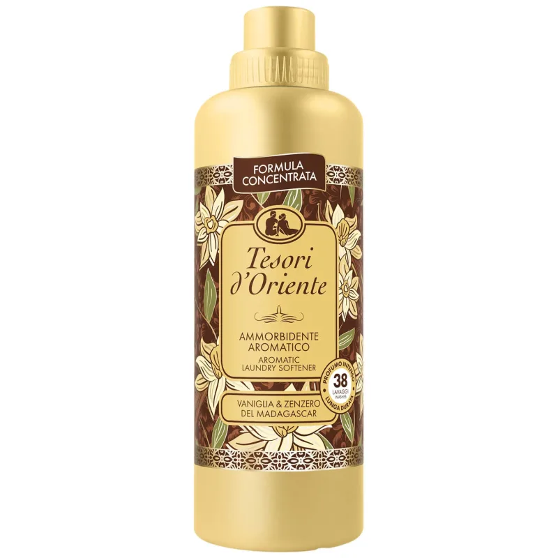 Tesori d'Oriente, concentrat de clătire, Vaniglia e Zenzero, 38 spălări, 760 ml — preț și oferte