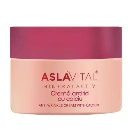 Crema Antirid cy Calciu MineralActiv Aslavital, Farmec | 50 ml — preț și oferte