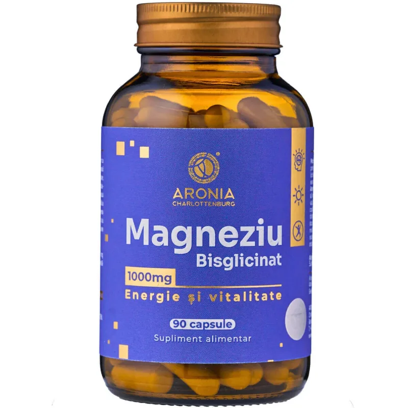 Magneziu Bisglicinat la 1000 mg — 90 capsule pentru susținerea energiei, vitalității și echilibrului interior — preț și oferte