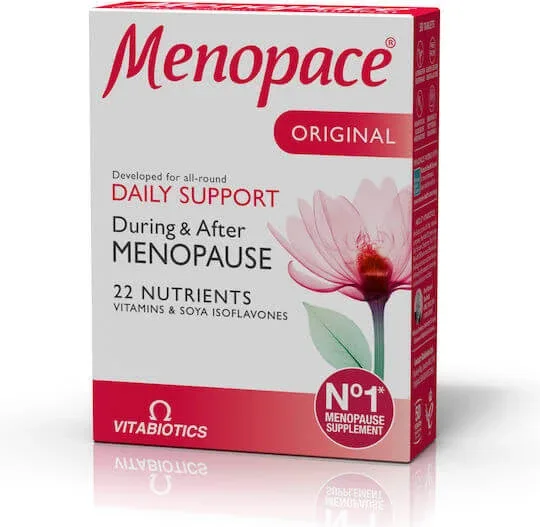 Vitabiotics Menopace Original Daily Support Supliment pentru Menopauză 30 file — preț și oferte