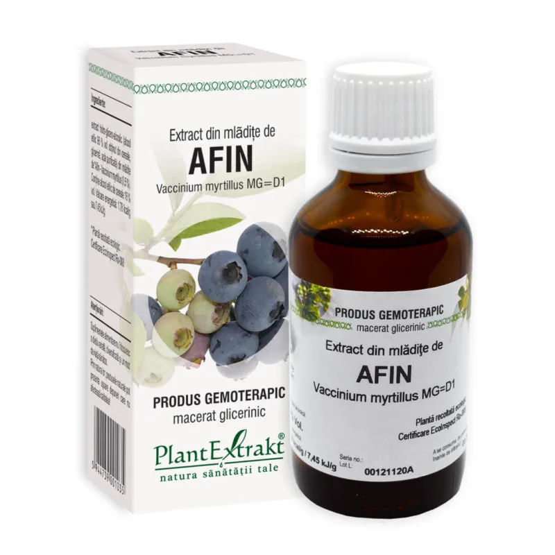 Extract din mladite de Afin, 50 ml, Plant Extrakt — preț și oferte