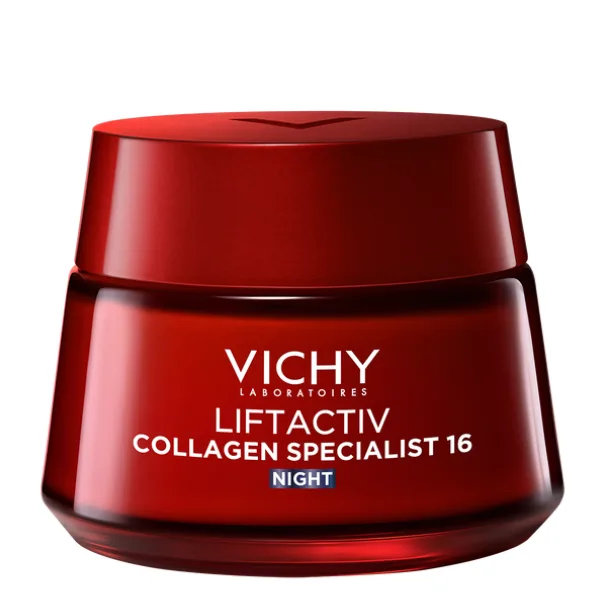 Crema antirid de noapte Liftactiv Collagen Specialist 16, Vichy | 50 ml — preț și oferte