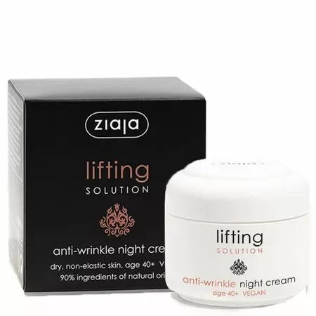 Crema antirid de noapte Lifting Solution, Ziaja | 50 ml — preț și oferte