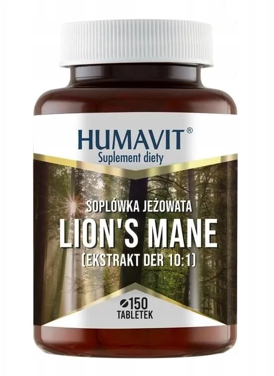 Humavit Lion`s Mane Hedgehog Soplum + drojdie de bere, 150 comprimate — preț și oferte