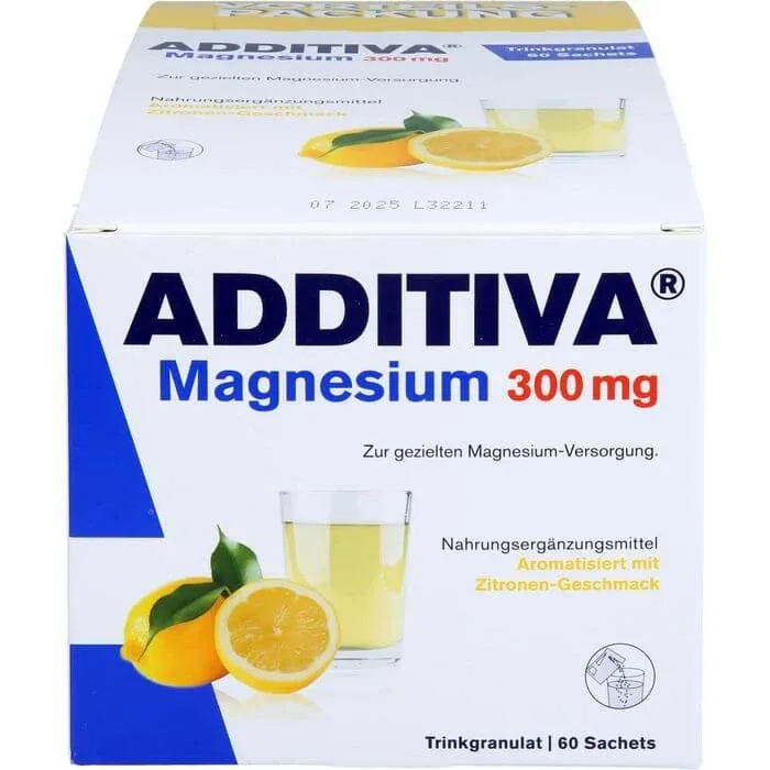 ADDITIVA Magneziu 300 mg N Sachet 60 buc. — preț și oferte