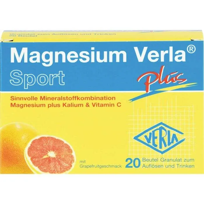 MAGNESIUM VERLA plus granule 20 buc. — preț și oferte