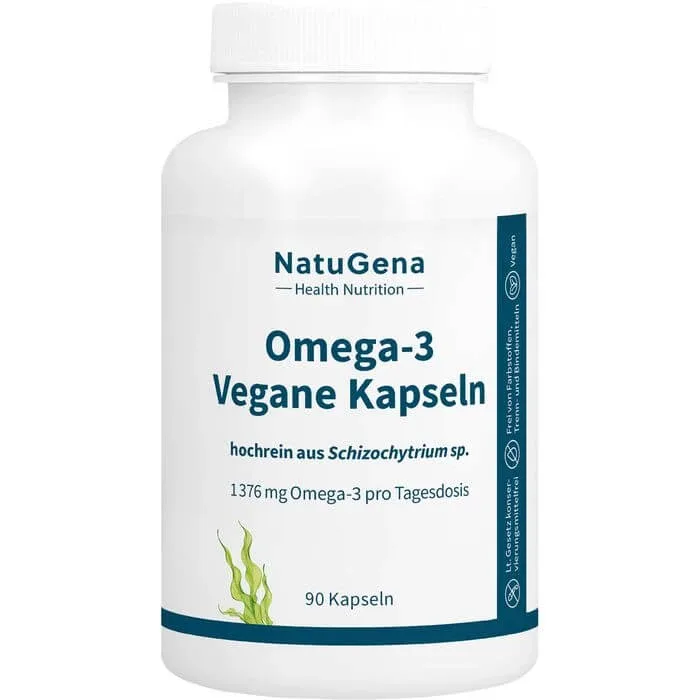 OMEGA-3 VEGAN 1376mg 751 DHA 375 EPA Ulei de alge Caps. 90 Caps. — preț și oferte
