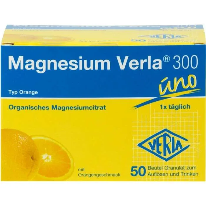 MAGNESIUM VERLA 300 Granule portocalii 50 Capsule — preț și oferte