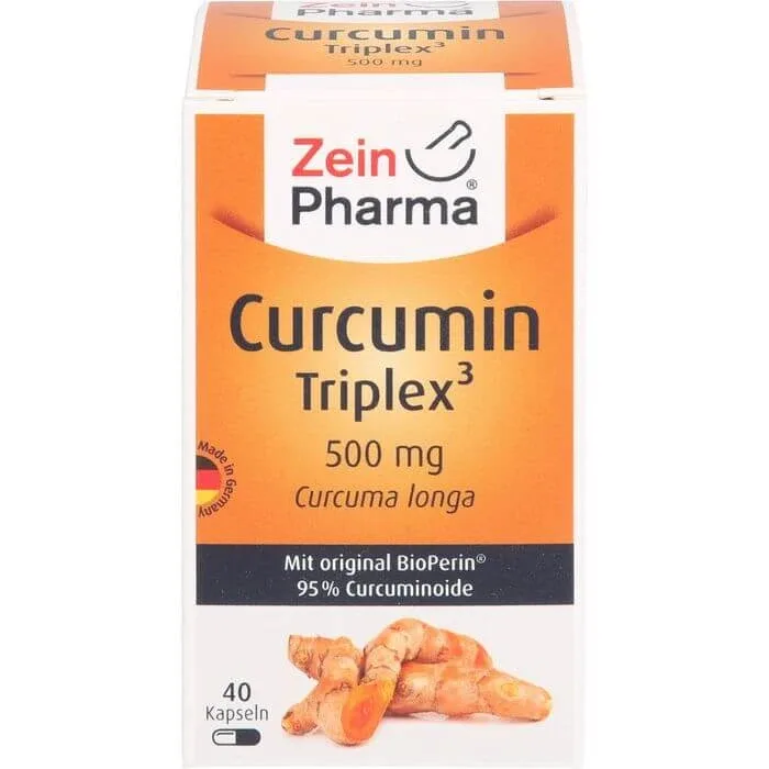 CURCUMIN-TRIPLEX3 500 mg/Cap.95% Curcumin+BioPerine 40 buc. — preț și oferte