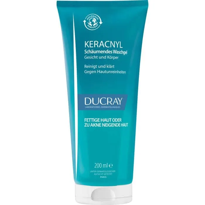DUCRAY KERACNYL Gel de spălare 200 ml — preț și oferte