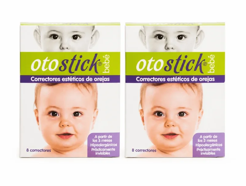 Otostick Baby, 2 x 8 bucăți - corectoare estetice pentru urechi, Innovaciones Disras S.L. — preț și oferte