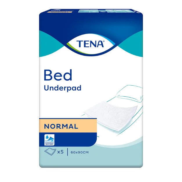 Protectie pentru pat Bed Normal, 60x90 cm, 5 bucati, Tena — preț și oferte