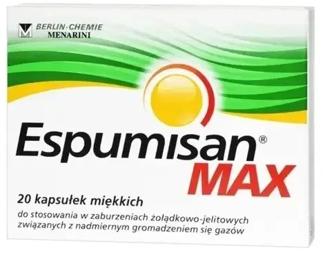 Espumisan Max 20 capsule — preț și oferte