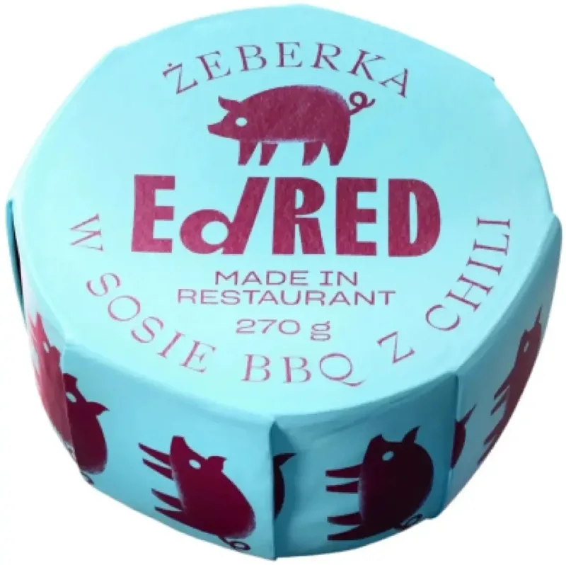 Ed Red Ribs în sos BBQ cu chilli 270 g — preț și oferte