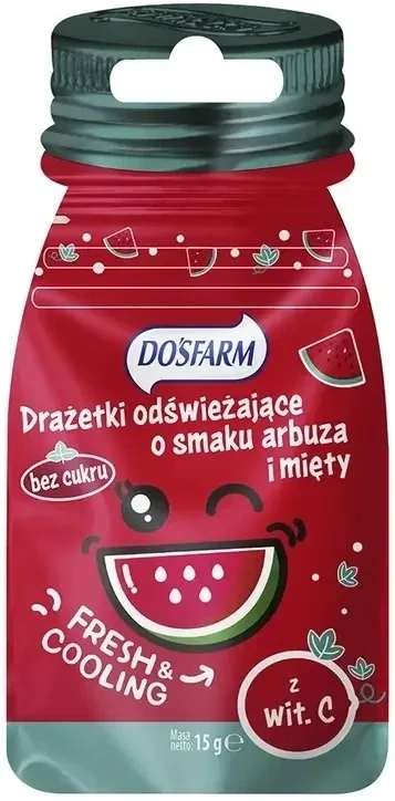 Droguri răcoritoare Dosfarm cu aromă de pepene roșu și mentă cu ... — preț și oferte
