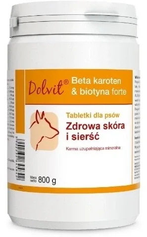 Dolvit B-Carotene-Biotin Forte 800 g comprimate — preț și oferte