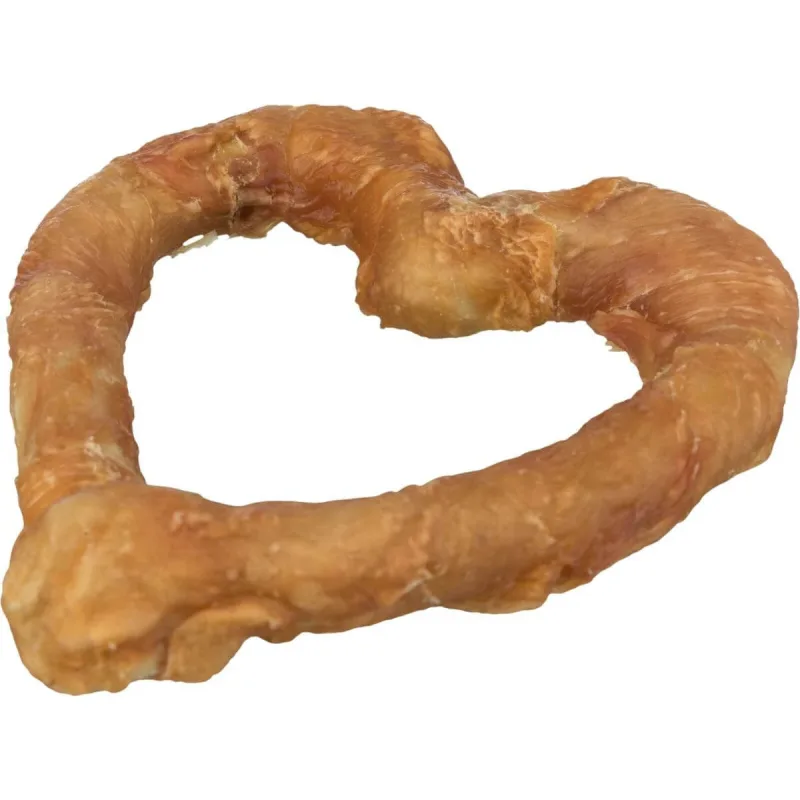 TRIXIE Dentafun Heart, XS-XL, Pui, punguță recompense fără cereale câini, 125g — preț și oferte